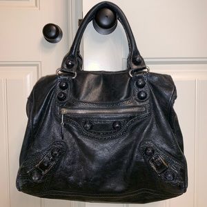 Authentic Balenciaga Brogues Handbag